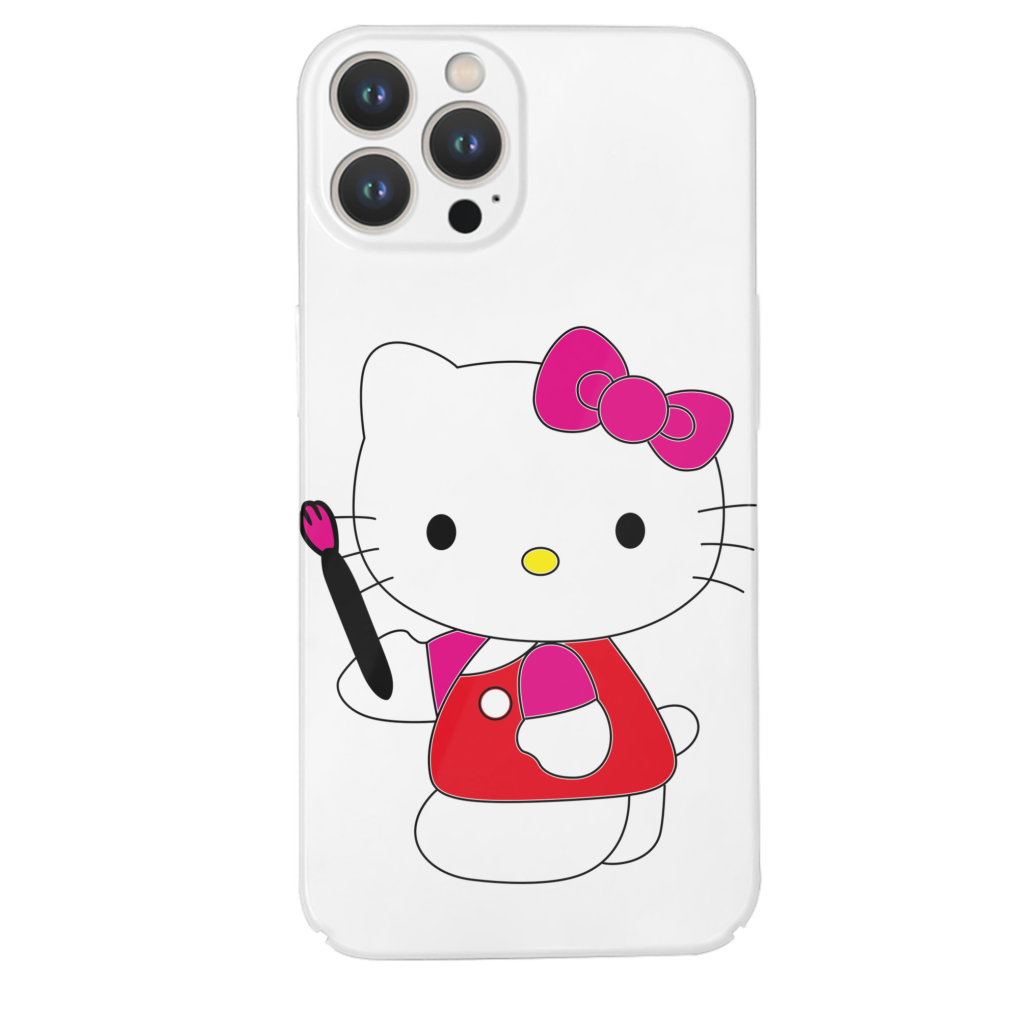 （画像用） Hello Kitty ハローキティ 【iPhone 14シリーズ対応】ハードケース